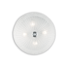 Lubinis šviestuvas Ideal Lux Ceiling lamp with 4 lights SHELL, E27, amber color