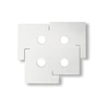 Lubinis šviestuvas Ideal Lux Ceiling lamp with 4 lights TOTEM, GX53, baltas