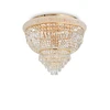 Lubinis šviestuvas Ideal Lux Ceiling lamp with 6 lights DUBAI, E14, juodas