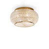 Lubinis šviestuvas Ideal Lux Ceiling lamp with 6 lights PASHA', E14, auksinis color