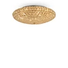 Ideal Lux Lubinis šviestuvas King Pl9 Oro 73262