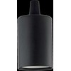 Ideal Lux Lemputės Lizdas Portalampada E27 Liscio Nero 242576