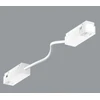 Bikuvalt Dvigubas elektrinis sujungimas INSIGHT magnetinių sistemų kampinėms jungtims, su 12,5cm ilgio laidu, baltas