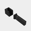 EASY LINK sistemos bėgelio sieninis laikiklis, juodas, K1002343N
