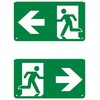 Evakuacinio šviestuvo EM EXIT piktograma - išėjimas į kairę arba dešinę