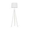 Ideal Lux Floor lamp with 1 light YORK, E27, baltas