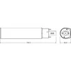G24 LED lemputė OSRAM DULUX© D LED EM 26 10 W/4000K G24d-3
