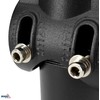 Bemko Gatvės šviestuvo (50W) montavimo adapteris, juodas