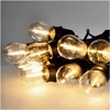 Girlianda BAJA, juodos sp., su 20x1W 2700K E27 LED lemputėmis, 10m, IP44