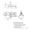 Solar Plus GLOBAL TRAC Pulse bėgelio adapteris Pulse DALI 3-Circuit GAC600, baltas