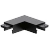 Bikuvalt Horizontali jungtis magnetiniam bėgeliui SLIM MAGNETIC, juoda, 02/0515