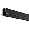 Įleidžiamas magnetinis bėgelis MAGNETIC, juodas, 2m