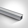 Įleidžiamas profilis su baltu difuzoriumi, 2m, 7904R/AL. Komplektuojama su 2 poromis užbaigimų. Tinkama LED juostoms 12 mm.