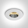 Įleidžiamas šviestuvas, GU10, baltos/chromo sp., 10105MD/W/C