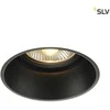 slv Įleidžiamas šviestuvas HORN-T, juodas, GU10