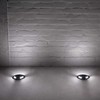 Įleidžiamas šviestuvas LANDING, juodas, su 10W GX53 3000/4000/6500K LED lempute, 120362