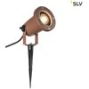 slv Įsmeigiamas lauko šviestuvas BIG NAUTILUS QPAR51, rūdžių sp., GU10