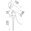 Įsmeigiamas lauko šviestuvas SEIREN, GU10, antracito sp., H2072080GR