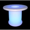V-tac Kavos stalas su RGB LED apšvietimu, baltas, IP54, 72x72x58cm