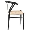 King Home WISHBONE METAL kėdė, natūrali