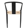 King Home WISHBONE METAL kėdė, natūrali
