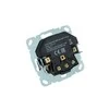 Liregus Kištukinis lizdas EPSILON, SCHUKO lizdas ir USB A+C įkroviklis 17W, be rėmelio, antracito sp.