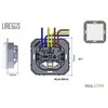 Liregus Kištukinis lizdas su įžeminimu EPSILON, be rėmelio, antracito- juodos sp., IP44