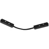 Lankstus magnetinio bėgelio sujungimas MAGNETIC, juodas