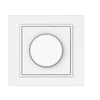 Vilma LED apšvietimo reguliatorius QUADRUM QR 1000, 5-150W, su rėmeliu, baltas