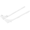 LED grindų apdailos profilio užbaigimai BASE, baltos sp, 2vnt.