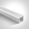 LED įleidžiamas profilis, baltas, 2m, 7910R/W