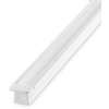 LED įleidžiamas profilis SLOT, baltas, 2m, 346212