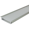 V-tac LED įleidžiamas profilis su dangteliu, sidabro sp., 2000x65x10mm