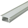 V-tac LED įleidžiamas profilis su dangteliu, sidabro sp., 2000x24x10mm