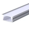 V-tac LED įleidžiamas profilis su dangteliu, sidabro sp., 2m