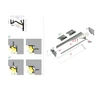 Bikuvalt LED juostos kampinis profilis CORNER12.v2, baltas, 2m