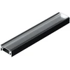 LED juostos paviršinis profilis SURFACE10.v2, juodas, 2m