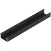 LED juostos paviršinis profilis UNI14 BC3/Y, juodas, 2m