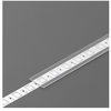 LED juostos profilio dangtelis A1 SLIDE, skaidrus, 2m