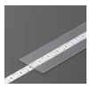 Bikuvalt LED juostos profilio dangtelis A9, skaidrus, 2m