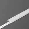 LED juostos profilio dangtelis C CLICK, baltas, 20m ritė