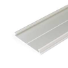 LED juostos profilio dangtelis C10, anoduotas aliuminis, 3m