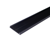 LED juostos profilio dangtelis C10, juodas, 3m