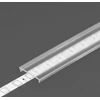 LED juostos profilio dangtelis C6 CLICK, skaidrus, 2m