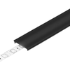 LED juostos profilio dangtelis C6 CLICK, juodas, 2m