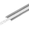 LED juostos profilio dangtelis C6 CLICK, skaidrus, 2m