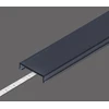 LED juostos profilio dangtelis C7 CLICK, juodas, 3m