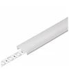 Bikuvalt LED juostos profilio dangtelis F CLICK, baltas, 3m