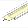 Bikuvalt LED juostos profilio dangtelis H, skaidrus, 2m