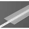 LED juostos profilio dangtelis H SLIDE, matinis, 2m